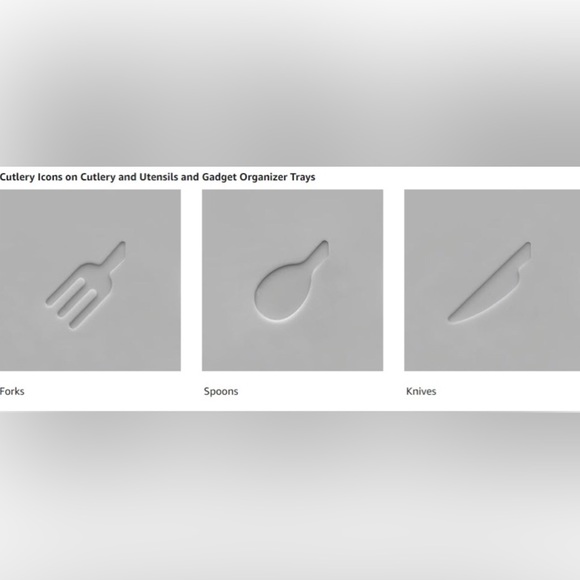 Joseph Joseph Drawer Store - Compact Cutlery Drawer Organizer, Grey - Picture 6 of 14